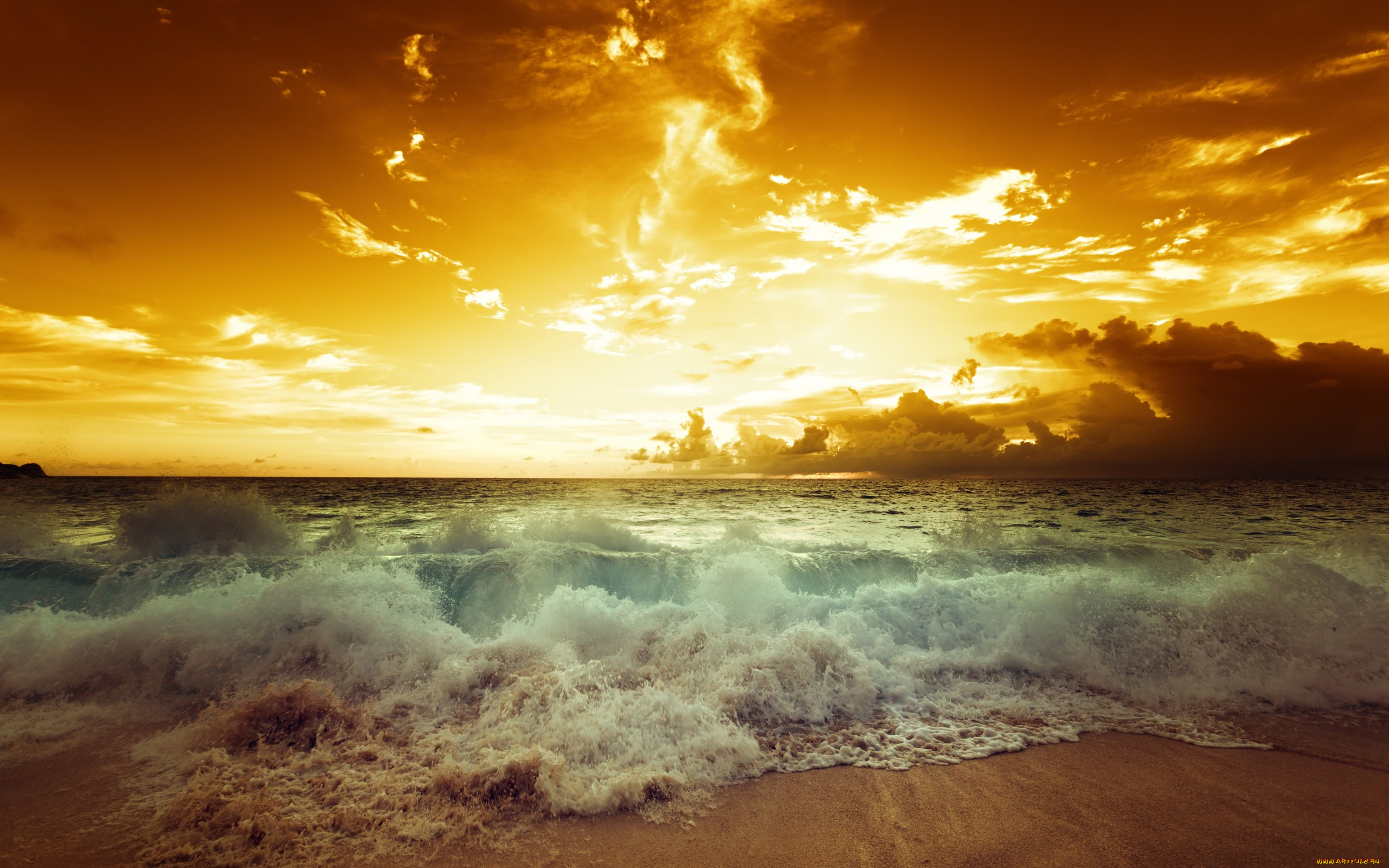 , , , , , beach, sea, sunset, seascape, , 